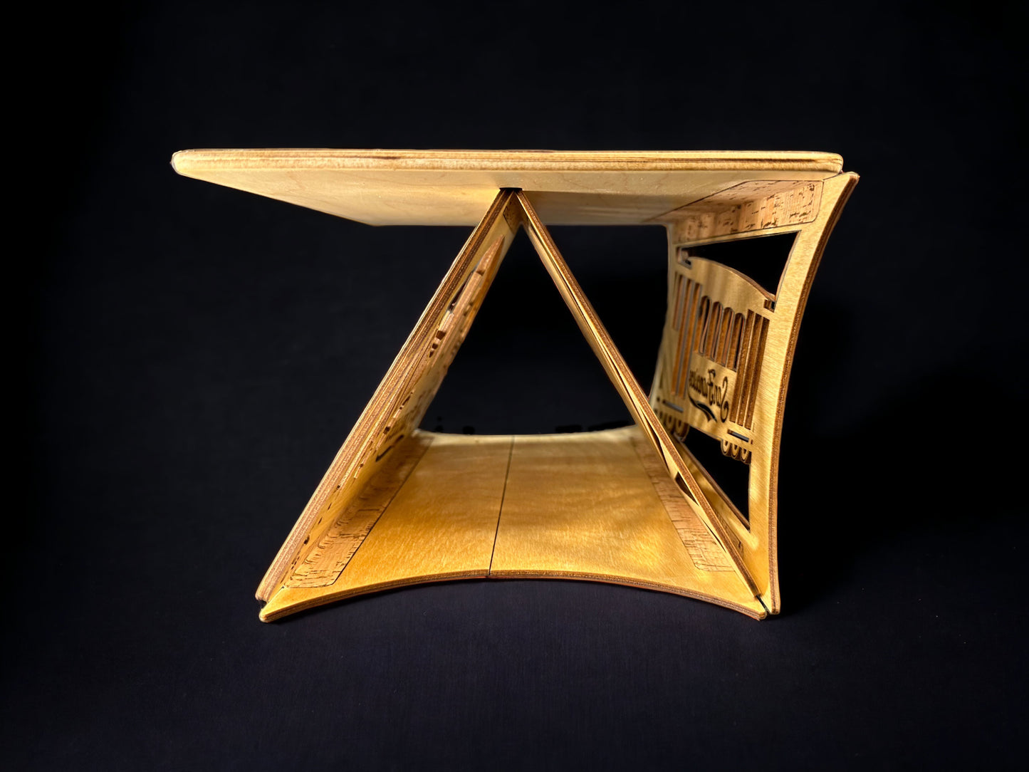 San Francisco Folding Wood Laptop Stand